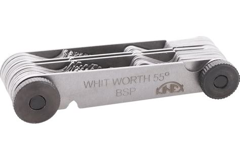 Резьбомер Kinex (K-MET) М+W+G, 58 шаблонов 1148 - выгодная цена, отзывы ...