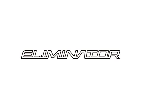 kawasaki eliminator logo kawasaki eliminator  bn