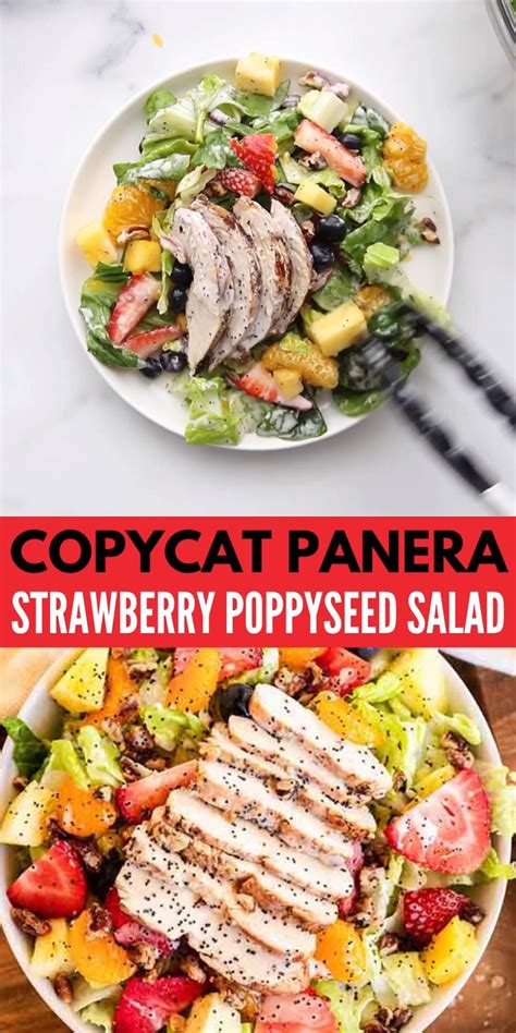 Copycat Panera Strawberry Poppyseed Salad Artofit