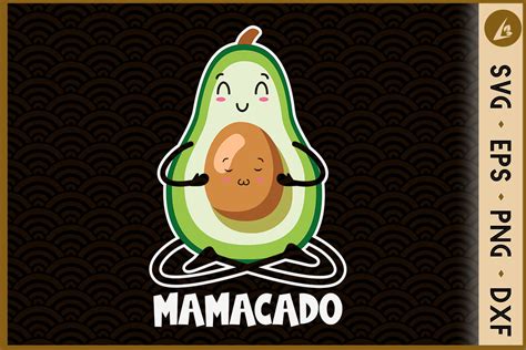 Mamacado Avocado Pregnancy Mom Graphic By Liltwas Creative Fabrica