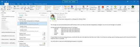 Delegate Access In Outlook Manage Someone Elses Calendar