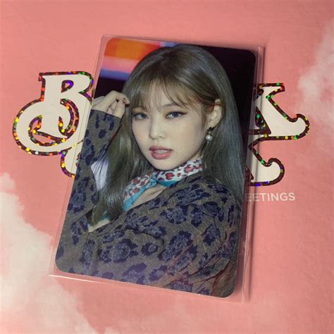 WTS JENNIE BLACKPINK OFFICIAL 4 1 LIMITED EDITION PHOTOBOOK PHOTOCARD