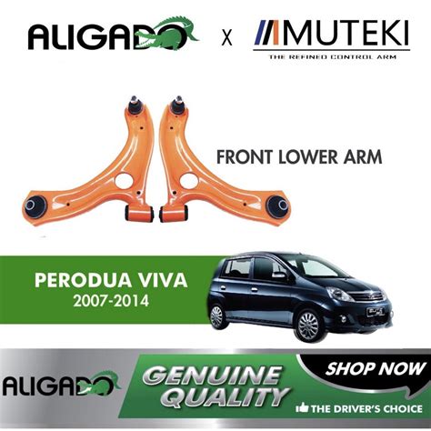 Muteki Front Lower Arm For Perodua Viva Shopee Malaysia