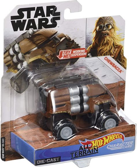 New Solo Movie Hot Wheels Chewbacca All Terrain Character Car Available Now