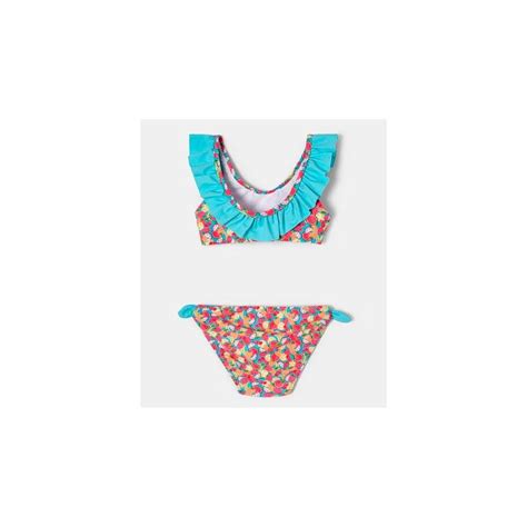 Mayoral Summer 2022 Girl Bikini Tropical