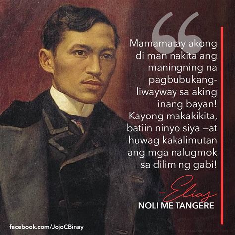 Pagmamahal Sa Inang Bayan Ayon Kay Jose Rizal