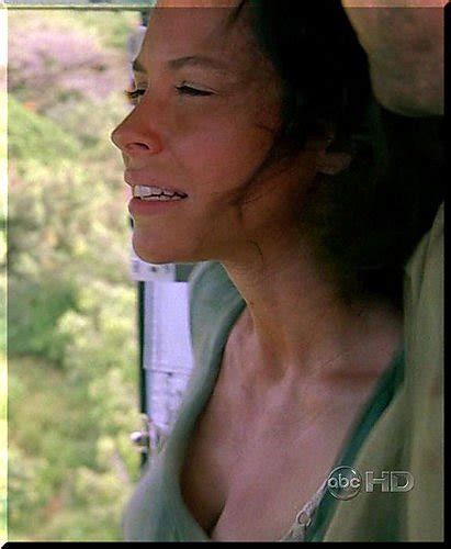 Naked Evangeline Lilly In Lost