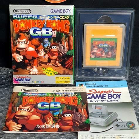 Super Donkey Kong GB Nintendo Game Boy Japan Ver. Platform1995 DMG-YTJ ...