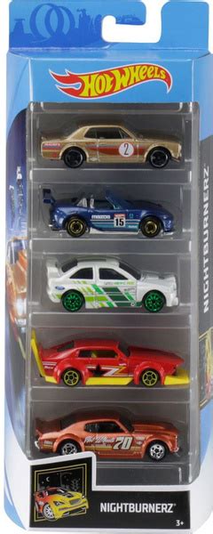 Набор машинок Mattel Hot Wheels NIGHTBURNERZ базовая FYL