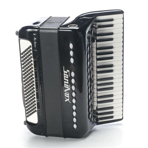German Sano Sanovox Piano Accordion With Case Ebth