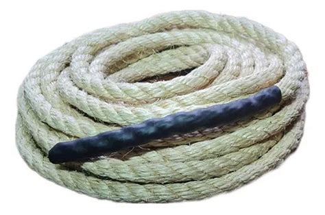 Corda Para Cabo De Guerra - Cabo de Guerra Sisal 10 Metros 10mm - Casa do Atleta