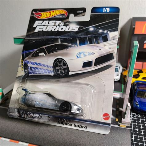 Hot Wheels Premium Fast Furious Toyota Supra Brian Shopee Malaysia