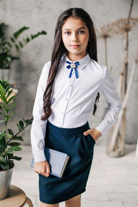 Школьные блузки: 100+ фото красивых фасонов и сочетаний