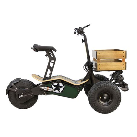 Купить электросамокат Velocifero MAD TRUCK CE 2000W (Army) с сиденьем в ...