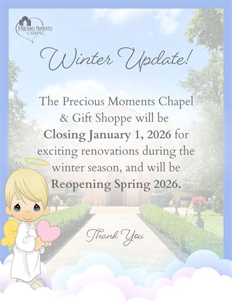 Precious Moments... - Precious Moments Chapel and Gift Shoppe