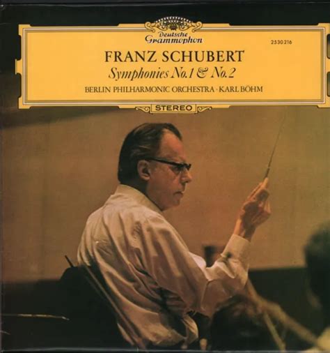 2530216 KARL BOHM Berlin Philharmonic Orchestra Franz Schubert