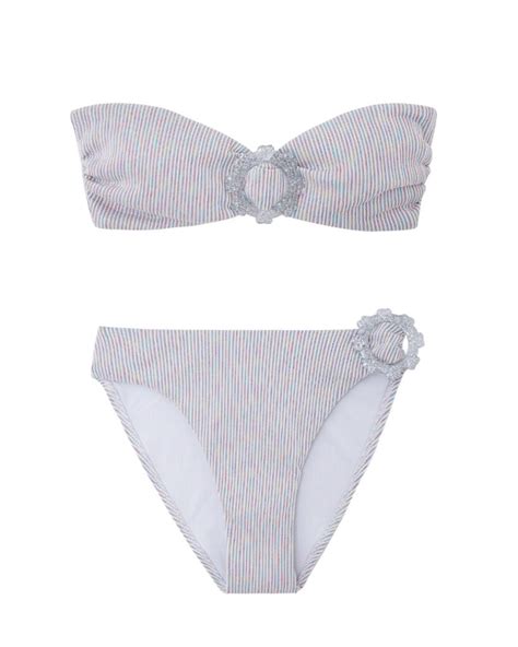 Acrylic Ring Bikini Set