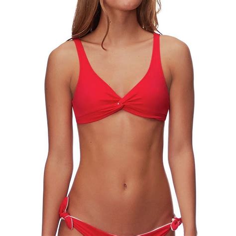 Solid Striped Jane Bikini Top Women S Backcountry