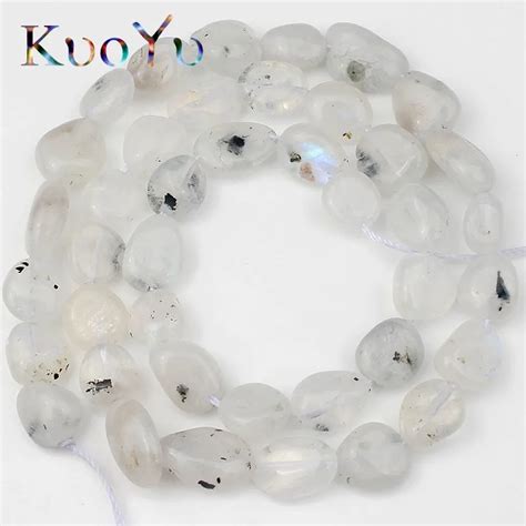 8-10 мм естественный неправильной формы синий лунный камень Бусины ...