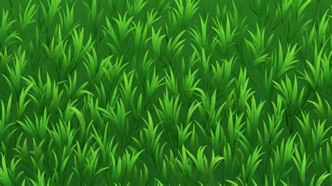 Seamless Vector Texture Lush Green Grass Aesthetic Lawn And Meadow In Nature S Embrace