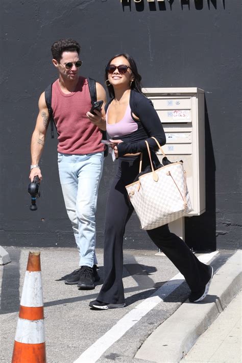 Jenn Tran and Sasha Farber Strike a Poserific Posture after DWTS