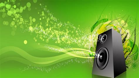 Green music bass wallpaper | (34101)