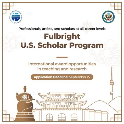 2022-2023 Fulbright US Scholar Program - Fulbright Korea