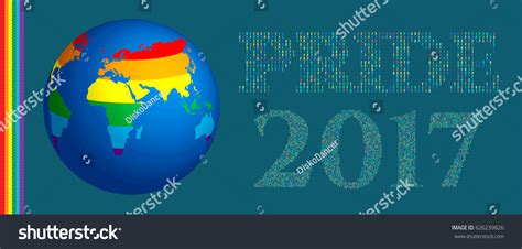 Gay Pride Poster Rainbow Spectrum Stock Vector Royalty Free Shutterstock