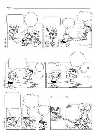 Historia Em Quadrinhos Para Produção De Texto Turma Da Monica - Resultado de imagem para historia em quadrinhos para produção de texto ...