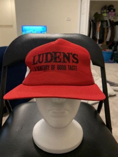 Vintage Ludens Cough Drops Hat A Century Of Good Tast Gem