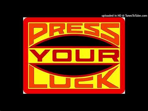 Press Your Luck 1983 1986 Win Cue Theme YouTube