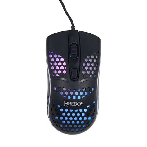 Mouse Gamer Led Light Controlador De Dpi Confortav L Hs No