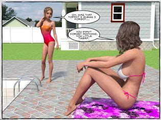 By The Pool Luscious Hentai Manga Porn