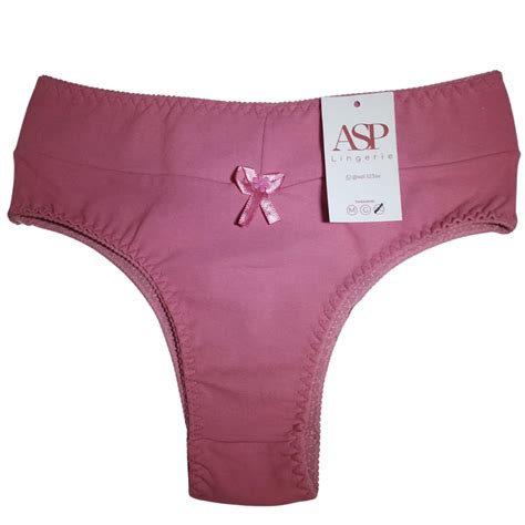 Calcinha Cintura Refor Ada Pontos Tanga Lingerie Moda Cal Ola Senhora Cal A Cos Alto Cotton