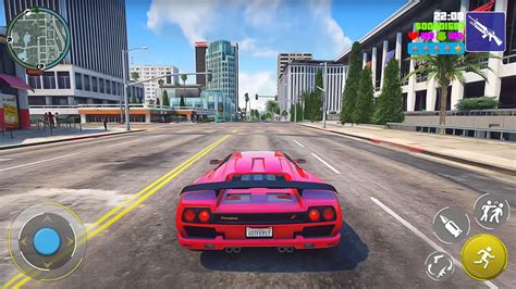 Grand Theft Gangster Shooting Games Flying Rope Hero In Open World