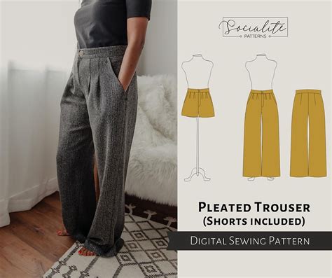 Socialite Patterns Digital Sewing Patterns Womens Patterns