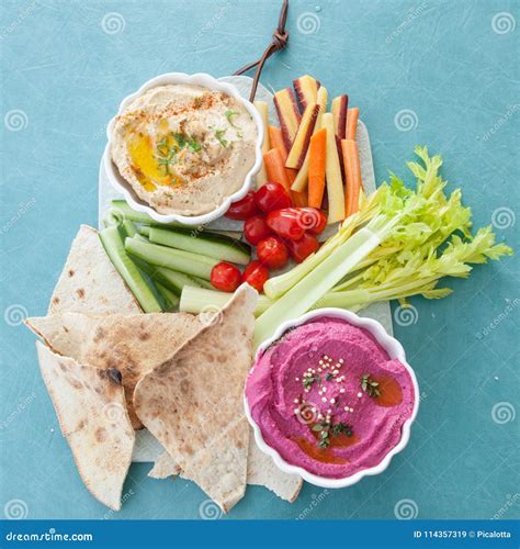 Variety of homemade hummus stock image. Image of vegan - 114357319