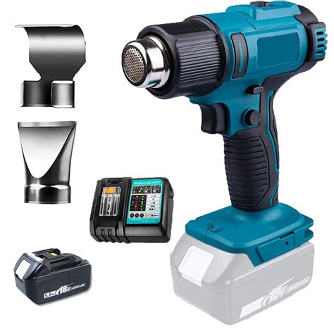 Buy Cordless Heat Compatible With Makita 18V Battery 1200W Hot Air 2 Temperature Setting 300C