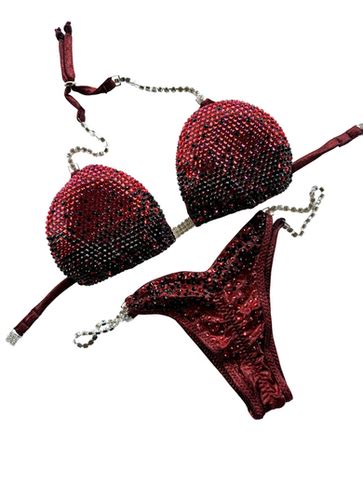 Pre Owned Ruby Red Bikini Wellness BILBO SPORTSWEAR