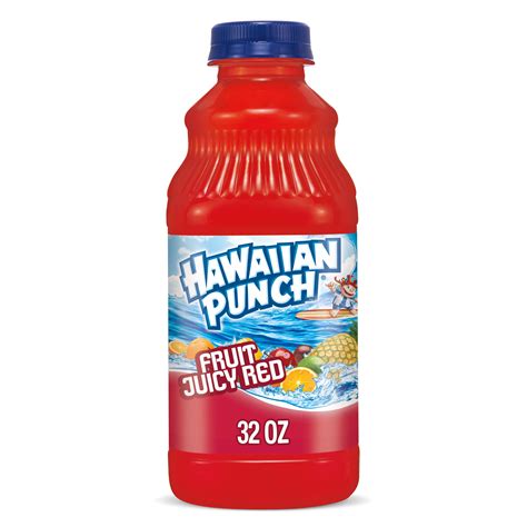 Hawaiian Punch Fruit Juicy Red Drink 32 Fl Oz