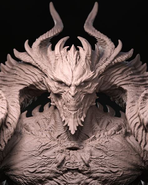 Artstation Mephisto Kevin Cassidy Mephisto Demon Art Creature