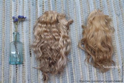 Мастер-класс: создание и окрашивание трессов для кукол. Обсуждение на ...