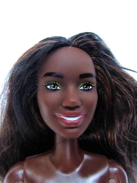 BARBIE LOVES THE OCEAN GRB37 African Doll Nude Mattel 2021 FASHION DOLLS N MORE