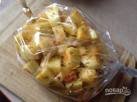 Картофель в пакете для запекания - пошаговый рецепт с фото на Повар.ру