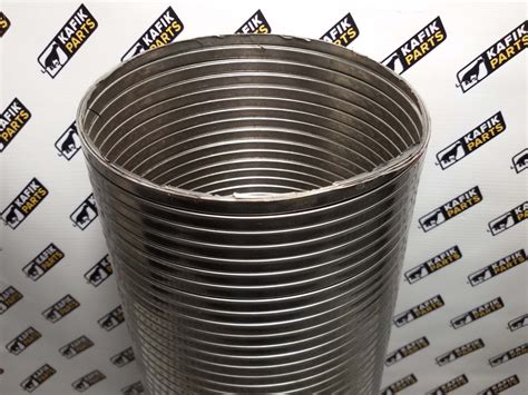 Гофра глушителя нерж.140 мм Renault Magnum, Hobi. | Kafikparts