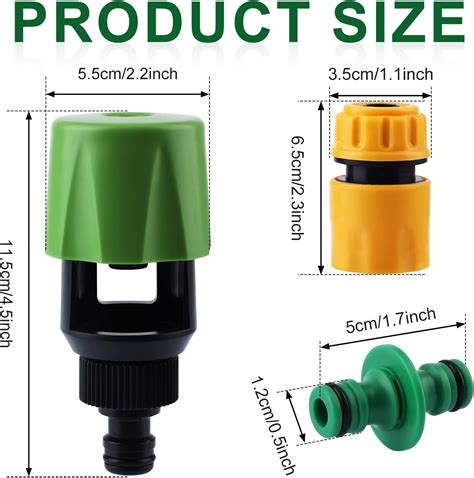 Kinbom 3pcs Mixer Tap Hose Connector Hose Pipe Attachmentskitchen