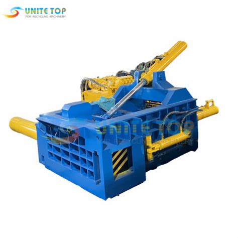 Horizontal Hydraulic Compress Scrap Metal Bale Baling Press Machine