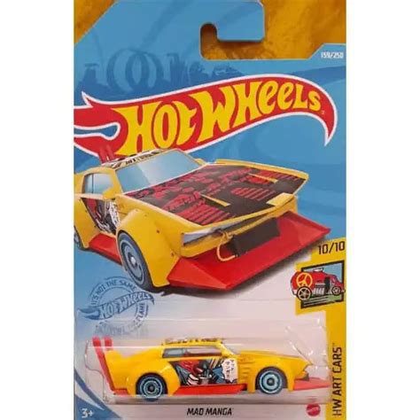Hot Wheels Art Cars Mad Manga Universo Hot Wheels