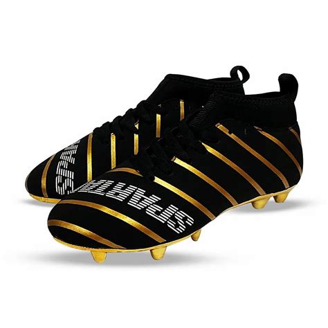 Black Spartan Gold Soccer Shoes At Rs 745pair In Jalandhar Id