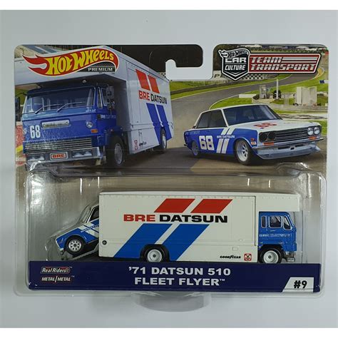 Hot Wheels Team Transport Datsun Fleet Flyer Shopee Malaysia